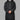 Premium Ash Black Hooded Moroccan Thobe