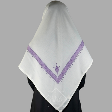 Premium Purple Yemeni Shemagh Scarf