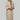 Luxury Beige & Brown Zipped Moroccan Gandoura