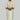Luxury Ivory Cream Zipped Moroccan Gandoura