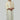 Luxury Ivory Cream Zipped Moroccan Gandoura
