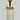 Luxury Cream & Green Zipped Moroccan Gandoura