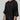 Luxury Obsidian Black Moroccan Gandoura Thobe