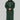 Luxury Pine Green Hooded Moroccan Thobe